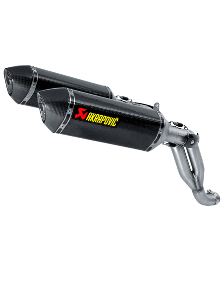 AKRAPOVIC SCHALLDÄMPFER TRIUMPH SPEED TRIPLE CARBON TRIPLE 1050 11-15 ZUGELASSEN