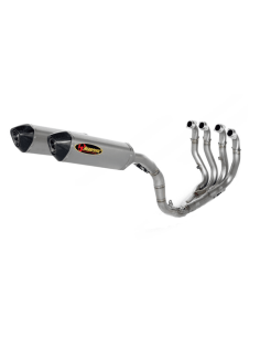 ESCAPE COMPLETO RACING TITANIUM AKRAPOVIC KAWASAKI ZX-10 R 06-07 HOMOLOGADO