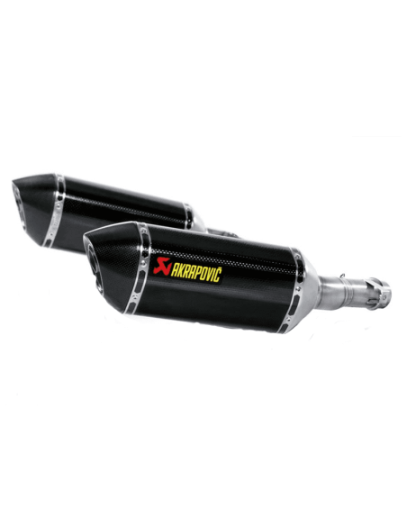 SILENCIADORES AKRAPOVIC CARBONO KAWASAKI Z 1000 SX 10-13 HOMOLOGADO
