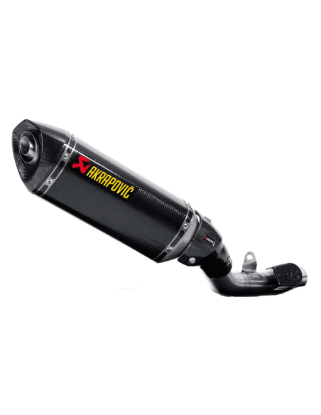 DÄMPFER AKRAPOVIC CARBON KAWASAKI Z 800 E 2013-2016 ZUGELASSEN