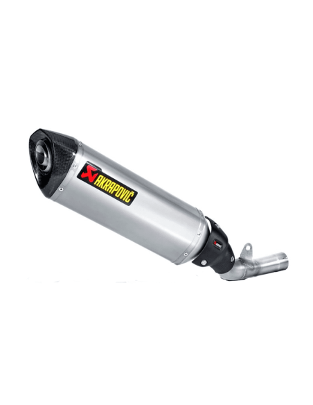 DÄMPFER AKRAPOVIC TITAN KAWASAKI Z 800 E 2013-2016 GENEHMIGT