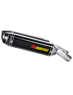 DÄMPFER GLEITEN AUF AKRAPOVIC CARBON DUCATI 848 EVO 08-13