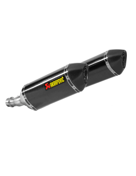 AKRAPOVIC CARBON SCHALLDÄMPFER KAWASAKI Z 1000 2014-16 ZUGELASSEN