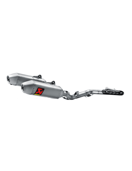 KOMPLETTER AUSPUFF AKRAPOVIC ROSTFREI HONDA CRF 450 2015-2016