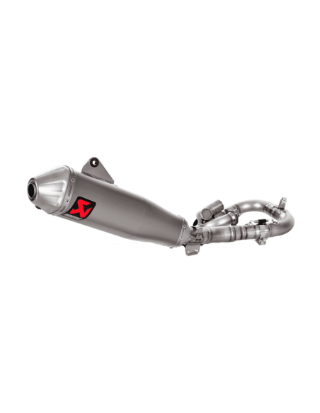 KOMPLETTER AUSPUFF RACING AKRAPOVIC EDELSTAHL YAMAHA YZ 450 F 2015-2017 NICHT ZUGELASSEN