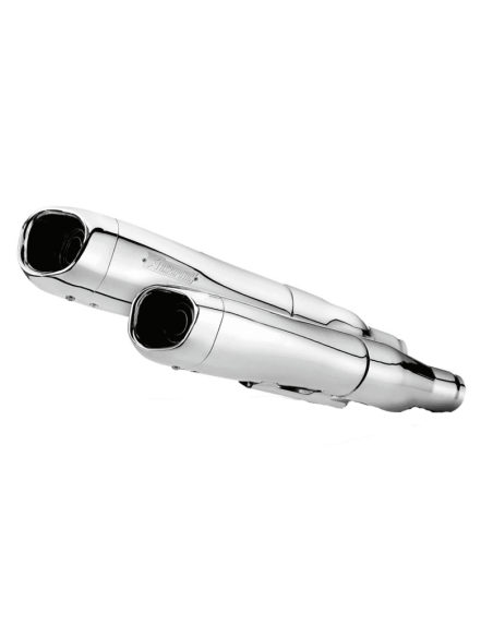 SILENCIADORES AKRAPOVIC SPORTSTER CROMADO HARLEY DAVIDSON XL883 / XL883C / XL883L / XL883N / XL883R