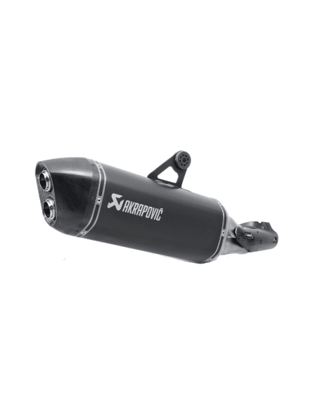 AKRAPOVIC TITAN SCHALLDÄMPFER SCHWARZ BMW R 1200 GS / ADV 2013-2016
