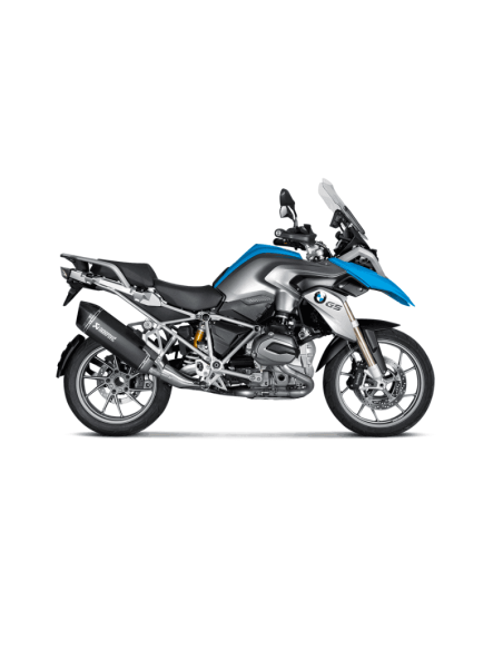 SILENCIADOR AKRAPOVIC TITANIO NEGRO BMW R 1200 GS / ADV 2013-2016