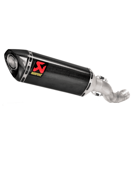 AKRAPOVIC SLIP ON CARBON RACING SCHALLDÄMPFER APRILIA RSV 4 2015-2016