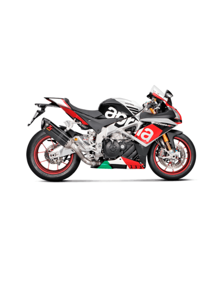 AKRAPOVIC SILENCIADOR RACING SLIP ON CARBONO APRILIA RSV 4 2015-2016 S-A10SO8-RC