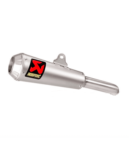 AKRAPOVIC SLIP ON TITANIO KAWASAKI NINJA Z 250 SL 2015-17 NICHT ZUGELASSEN