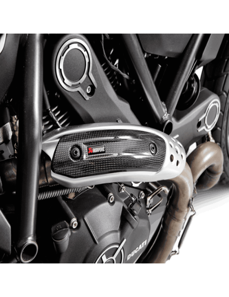 AKRAPOVIC CARBON PROTECTOR DUCATI SCRAMBLER 2015-2019
