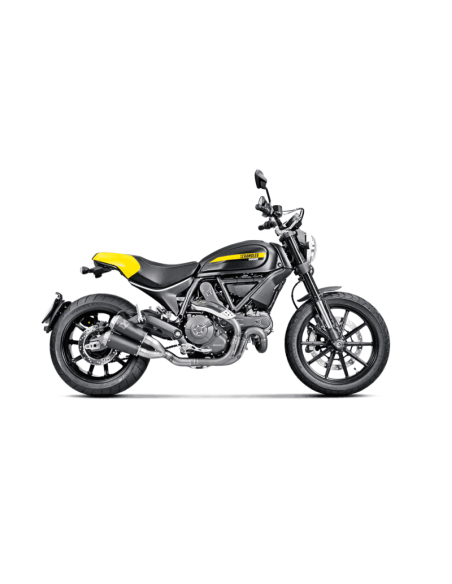 SLIP-ON-SCHALLDÄMPFER AKRAPOVIC TITAN DUCATI SCRAMBLER 2015-2020