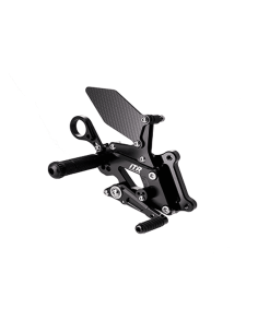 ITR ESTRIBERAS MULTI REGULABLES - BMW S1000RR 2015-2018 - NEGRO IT2023N