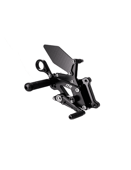 MULTI VERSTELLBARE FUSSRASTEN - BMW S1000RR 2015-2018 - SCHWARZ IT2023N