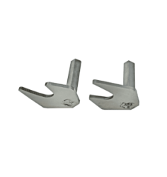 ITR JUEGO DE SOPORTES DIABOLOS CABALLETE TRASERO DE ACERO INOXIDABLE IT3106