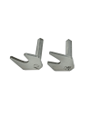 ITR JUEGO DE SOPORTES DIABOLOS CABALLETE TRASERO DE ACERO INOXIDABLE IT3106