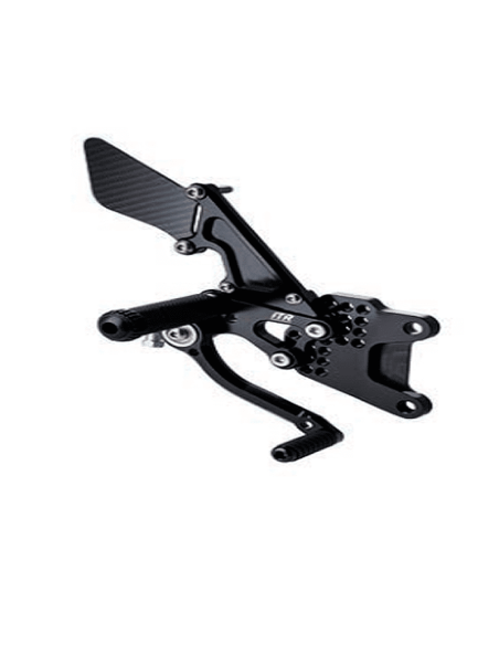 ESTRIBERAS MULTIREGULABLES - KAWASAKI ZX10R 2008-10 - NEGRO