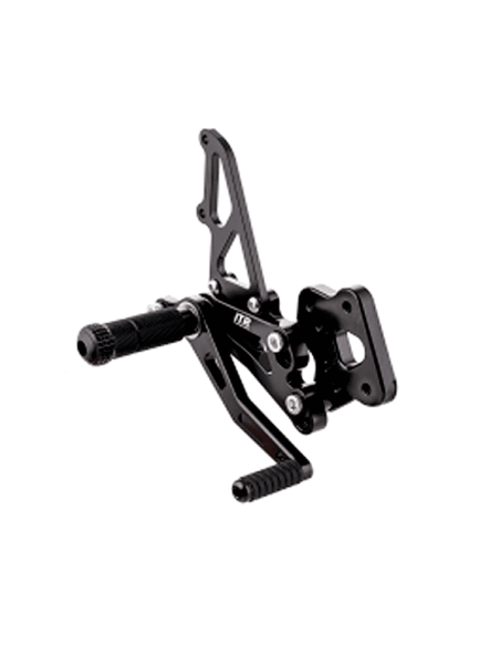 ITR ESTRIBERAS MULTIREGULABLES - SUZUKI GSXR1000 2007-2008 - NEGRO IT2038N