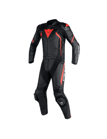 MONO DAINESE AVRO D2 SCHWARZ / ROT FLUON