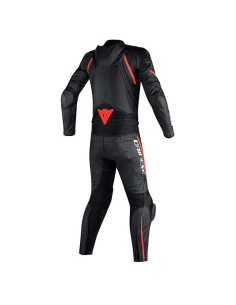 MONO DAINESE AVRO D2 NEGRO / ROJO FLUO 2