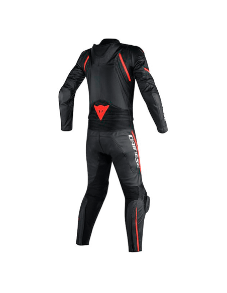 MONO DAINESE AVRO D2 NEGRO / ROJO FLUO