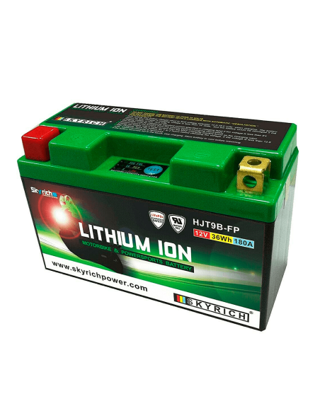 Lithium-Motorrad-Batterie SKYRICH HJT9B-FP / LIT9B ersetzt die Originalmodelle YT7B-BS und YT9B-BS