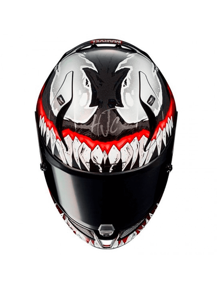 CASCO HJC RPHA 11 VENOM 2 MARVEL MC-1