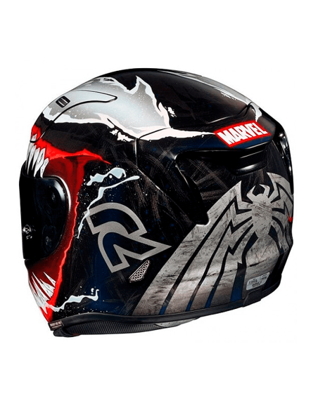 CASCO HJC RPHA 11 VENOM 2 MARVEL MC-1