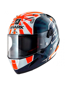 CASCO SHARK RACE-R PRO REPLICA ZARCO 2019 AZUL / BLANCO / NARANJA