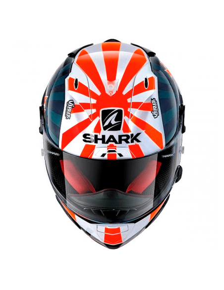 CASCO SHARK RACE-R PRO REPLICA ZARCO 2019 AZUL / BLANCO / NARANJA
