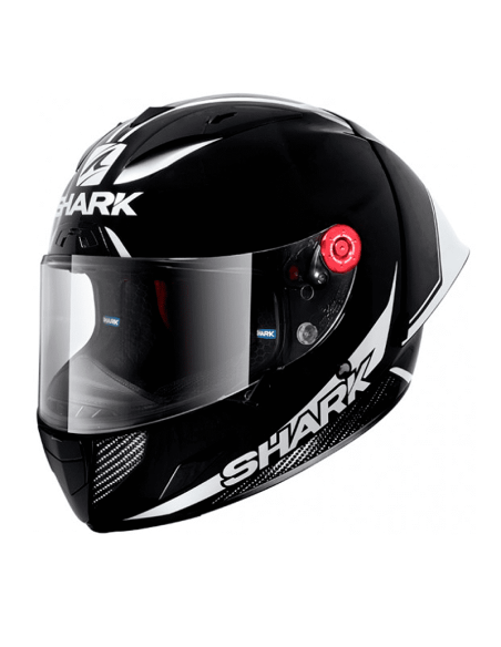 CASCO SHARK RACE-R PRO GP 30 ANIVERSARIO LE NEGRO / CARBONO / PERLA