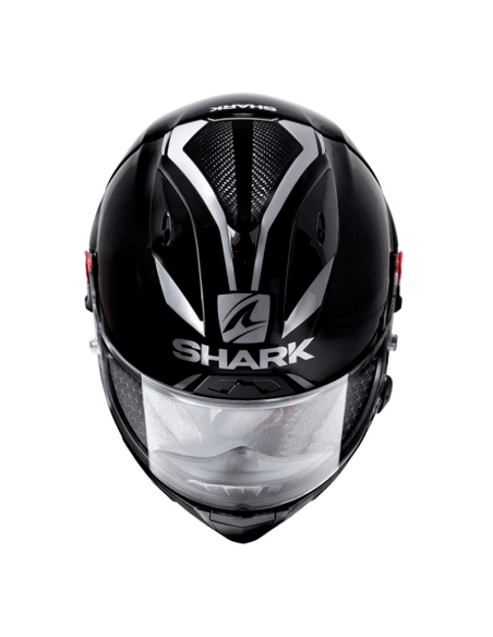 CASCO SHARK RACE-R PRO GP 30 ANIVERSARIO LE NEGRO / CARBONO / PERLA