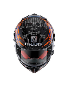 CASCO SHARK RACE-R PRO REPLICA LORENZO CATALUNYA GP 2019 BLACK / RED / BLUE 2