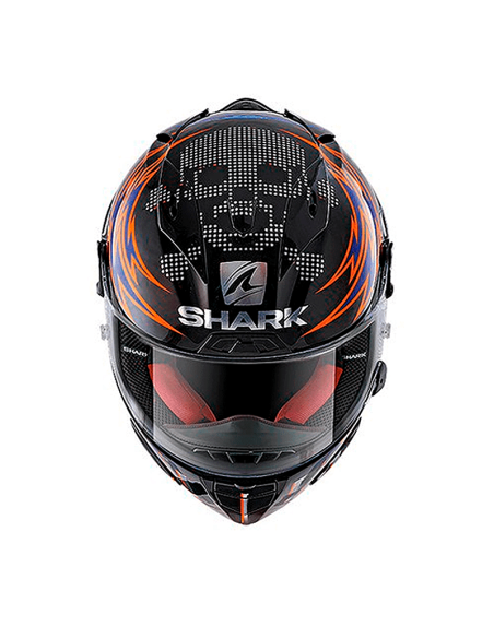 CASCO SHARK RACE-R PRO REPLICA LORENZO CATALUNYA GP 2019 BLACK / RED / BLUE