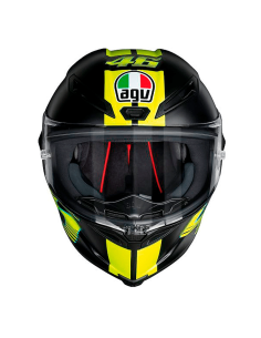 CASCO AGV CORSA R ROSSI V46 MATE NEGRO 2