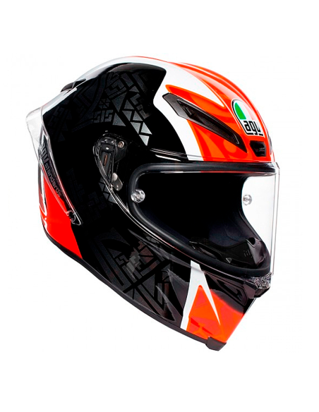 CASCO AGV CORSA R CASANOVA NEGRO / ROJO / VERDE
