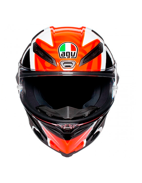 CASCO AGV CORSA R CASANOVA NEGRO / ROJO / VERDE