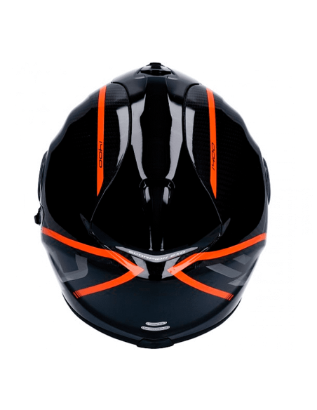 CASCO SCORPION EXO-1400 CARBON AIR GRAND NARANJA