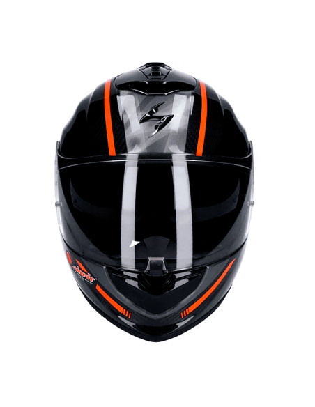 CASCO SCORPION EXO-1400 CARBON AIR GRAND NARANJA