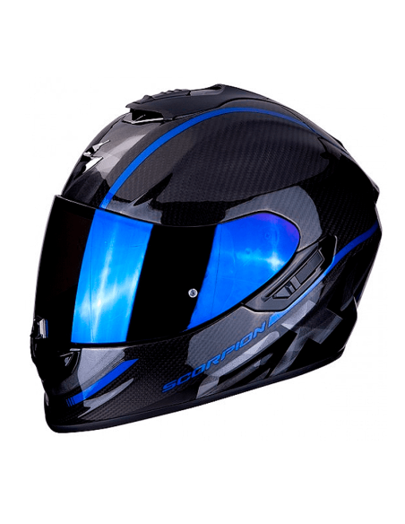 HELM SCORPION EXO-1400 CARBON LUFT BLAU