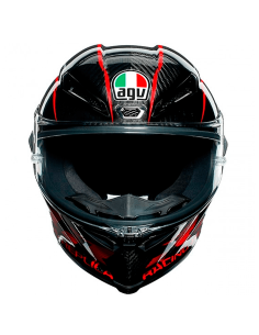 CASCO AGV PISTA GP RR PERFORMANCE CARBONO / ROJO 2
