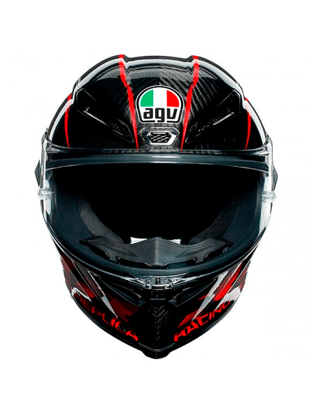 HELM AGV TRACK GP RR PERFORMANCE CARBON / ROT