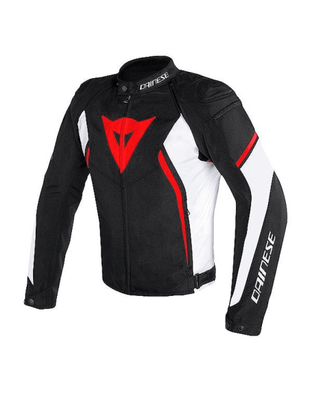 DAINESE AVRO D2 TEX SCHWARZ / WEISS / ROT