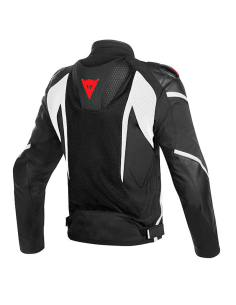 CHAQUETA DAINESE SUPER RIDER D-DRY NEGRO / BLANCO / ROJO 2