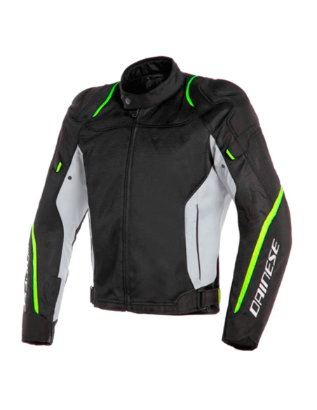 Air Master Tex Air Jacke DAINESE SCHWARZ / GLACIAR-GRIS / FLUOR-GELB