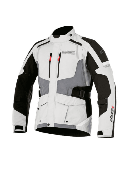 CHAQUETA ALPINESTARS ANDES V2 DRYSTAR GRIS CLARO / NEGRO / GRIS OSCURO