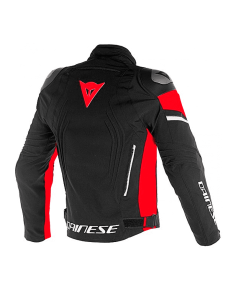 CHAQUETA DAINESE RACING 3 D-DRY NEGRO / ROJO 2