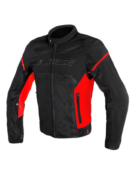 DAINESE LUFT-TEX-JACKE SCHWARZ UND ROT