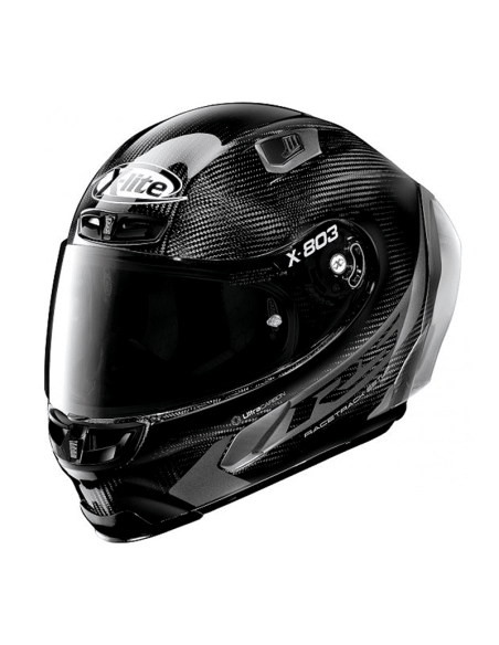KOPFHÖRER X-LITE X-803 RS ULTRA CARBON HOT LAP SCHWARZ / GRAU